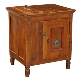 Icebox Cabinet in Fir For Sale