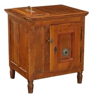 Icebox Cabinet in Fir