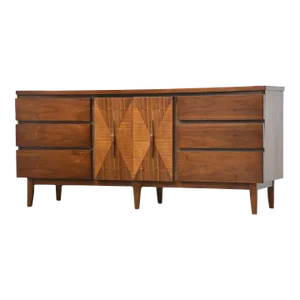 American of Martinsville Walnut Dresser