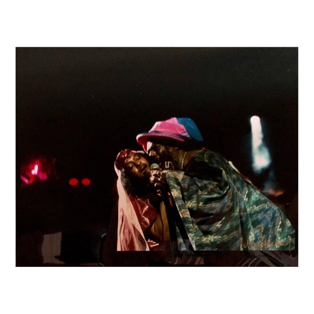 Nona Hatay, Color Rock & Roll Photo Hand Signed Woodstock Music Festival African American For Sale