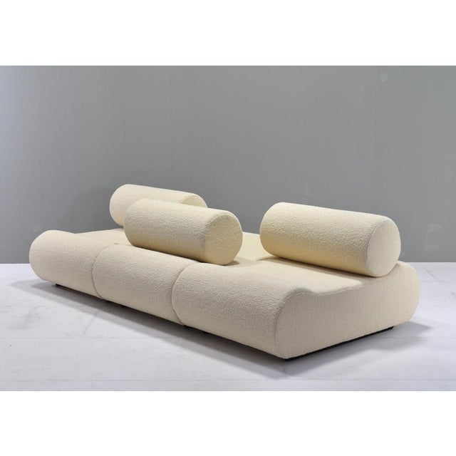 Corbi Sofa for Cor in New Mohair Upholstery by Klaus Uredat for Cor, Germany, 1969, Set of 3 For Sale - Image 17 of 18
