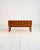 Swedish teak entryway cabinet with six drawers and geometric copper handles. Original label present. Lars-Göran Nilsson...