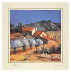 After Nicholas Verrall, Landscape, Lithograph, Late 20th Century