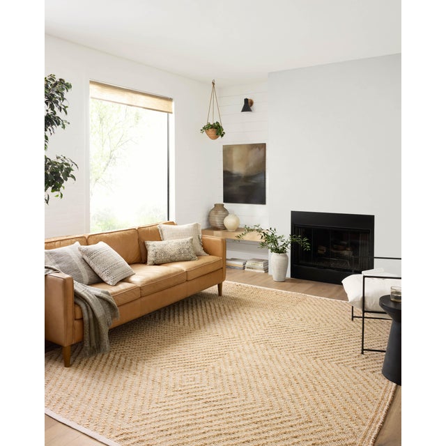 The Colton Collection by Angela Rose x Loloi is a new take on the staple jute rug, blended with cotton for added softness....