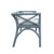 David Francis Charlotte Bench - Regatta Blue For Sale - Image 4 of 7