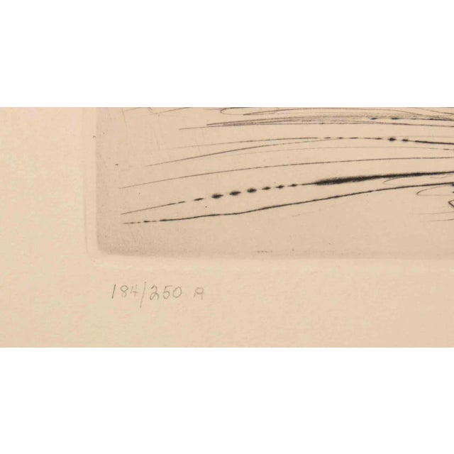 Modern Dali, L'Académie de Paris, Etching, 1971 For Sale - Image 3 of 6