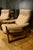 This elegant pair of lounge chairs was designed and produced by Guy Rogers in England during the 1960s. The Virginia model...