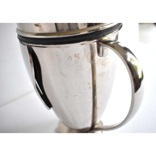 1990s Restoration Hardware Art Deco NapierStyle Penguin Cocktail