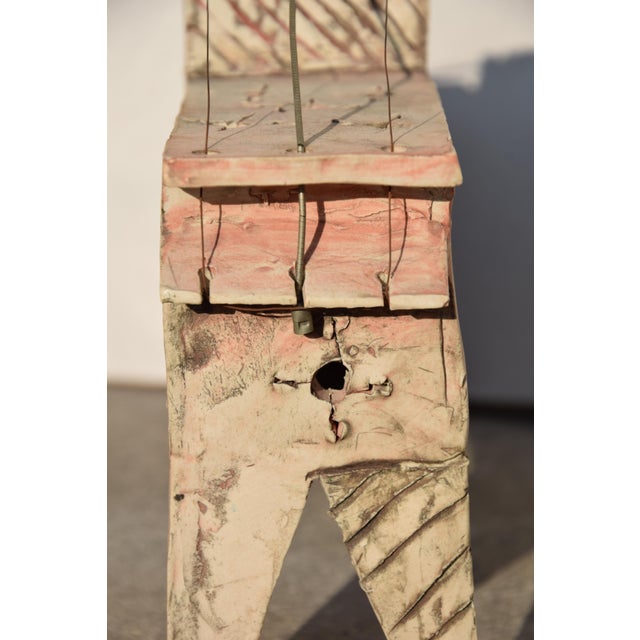 Urmas Puhkan, Abstract Object (Musical Instrument), 2000, Ceramic & Metal For Sale - Image 11 of 17