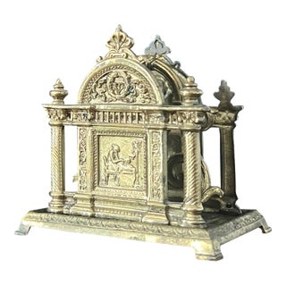 Victorian Brass Letter Holder For Sale