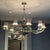 Silver Seguso for Donghia Murano Glass Chandelier; 2 Available For Sale - Image 8 of 12