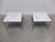 Carrara Marble and Chrome Coffee Tables, 1970s, Set of 2 For Sale - Image 4 of 18