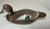 Vintage 1983 Hand Carved Wood Clarence Bauer Miniature Duck Decoy Sculpture For Sale In New York - Image 6 of 9