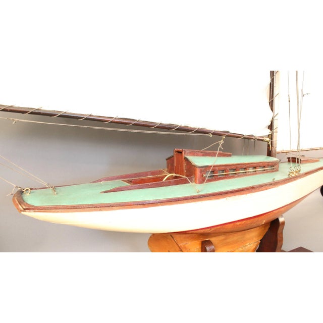 Vintage Pond Yacht For Sale - Image 4 of 5