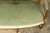 18th Century French Louis XVI Walnut Settee With Celadon Velvet For Sale In New York - Image 6 of 18