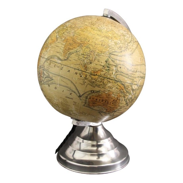 French Illuminated Globe, 1940s For Sale - Image 15 of 15