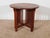 Kimball Antique Style Mission Prairie Arts & Crafts Oak Round Occasional Table For Sale - Image 16 of 18