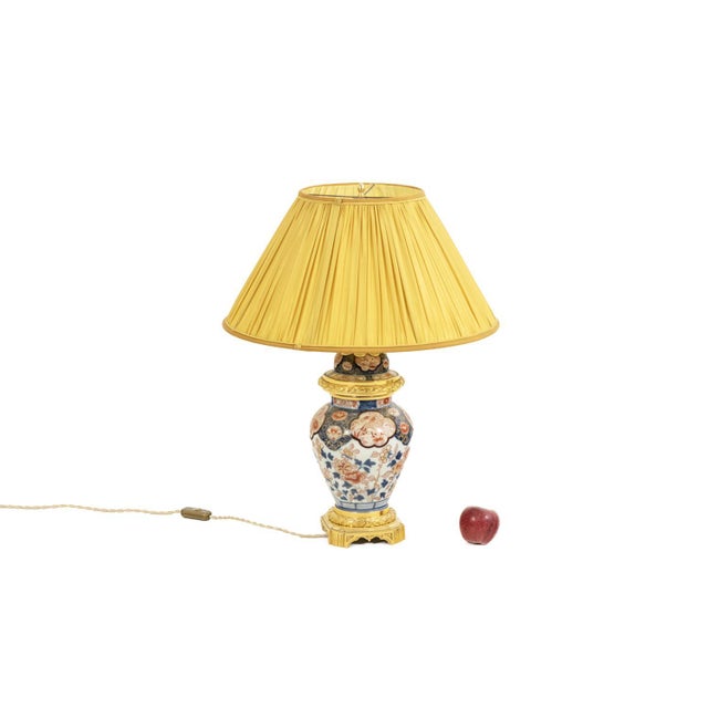 Lamp in Imari Porcelain and Gilt Bronze, 1880s For Sale - Image 13 of 14