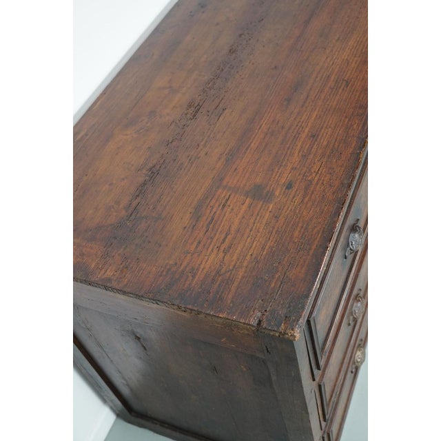 French Oak & Fruitwood Apothecary Filing Cabinet For Sale - Image 9 of 18
