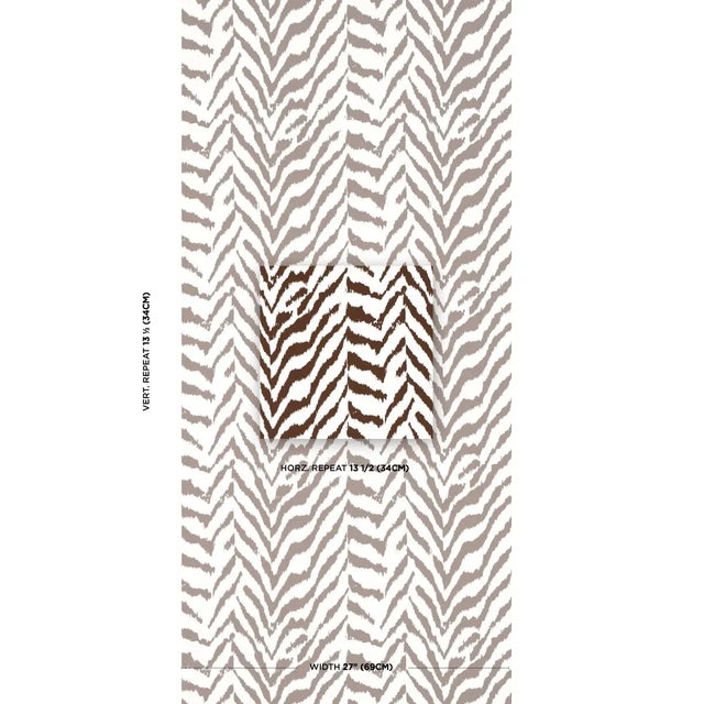 Quincy is a loose interpretation of an animal pattern that delivers the aura of the exotic. Also available as a fabric....