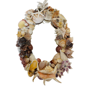 Fabulous Sea Shell Oval Mirror