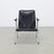 Vintage Lounge Chair in Leatherette and Metal, 1960s, in Very Good conditions. Designed 1960 to 1969