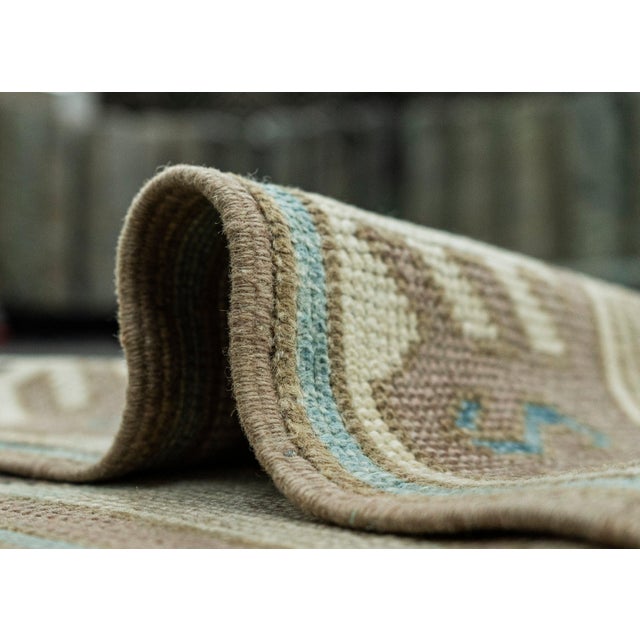 Textile Turkish Vintage Rug 2'11" x 10'6" #20798 For Sale - Image 7 of 8