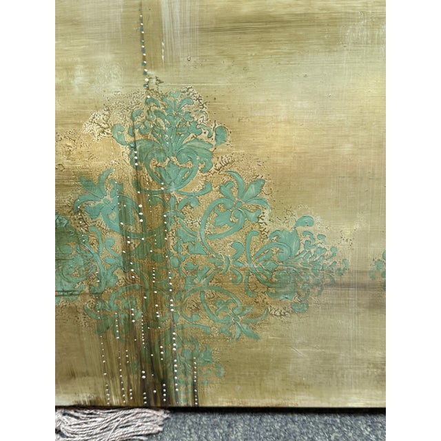 Lori Del Mar Abstract Acrylic Artworks, Set of Two For Sale - Image 12 of 12