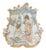 Art Nouveau Bisque Porcelain Classical Plaque For Sale