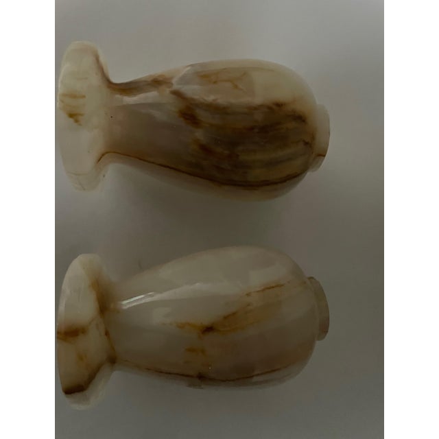 Onyx Salt and Pepper Shakers, 1970s, Set of 2 For Sale - Image 4 of 7