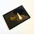 A large vintage rectangular tray made by Couroc of Monterey, California. Decorated in the center with the image of San...