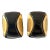 1980’s Givenchy Couture Faux Black Onyx Lucite Gold Plated Earrings - 2 Pieces For Sale