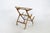 Ico Parisi Mid-20th Century Modern Wood Serving Cart/Trolley With Removable Glass Trays Designed by Ico Parisi for Angelo De Baggis, Italy For Sale - Image 4 of 10