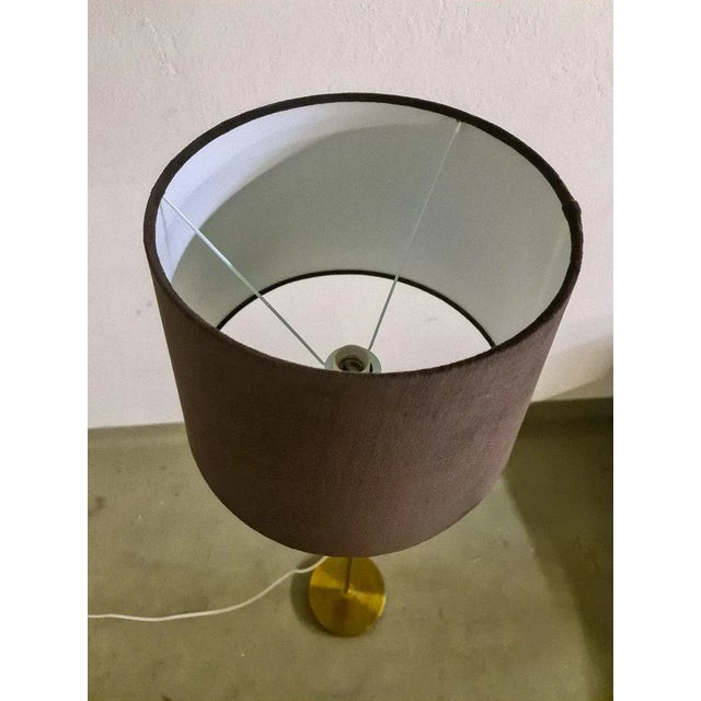Mid-Century Brass Floor Lamp from Falkenbergs Belysning, Sweden, 1960s For Sale - Image 10 of 12