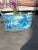 1980s Blue Tole French Style Chinoiserie Planter For Sale - Image 9 of 13