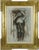 Carlo Mattioli, Nude, 1958, Pastel Drawing on Canvas, Framed For Sale