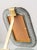 Murano Glass and Brass Picture Frame in Smoke Grey Fumé Torchon from Barovier & Toso For Sale - Image 14 of 15