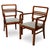 A pair of Art Deco armchairs dating from the 1930s, combining elegant geometric design with high-quality craftsmanship....