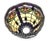 Victorian 1990s Tiffany Style Slag Glass Lamp Shade Multicolor With Marble Glass For Sale - Image 3 of 7