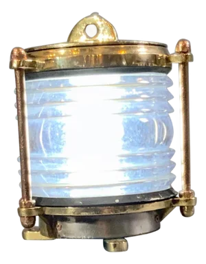 Solid Brass Nautical Dock Light