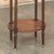 Antique Louis XVI Oval End Table ~ Lamp Table With Carrara Marble For Sale - Image 14 of 16