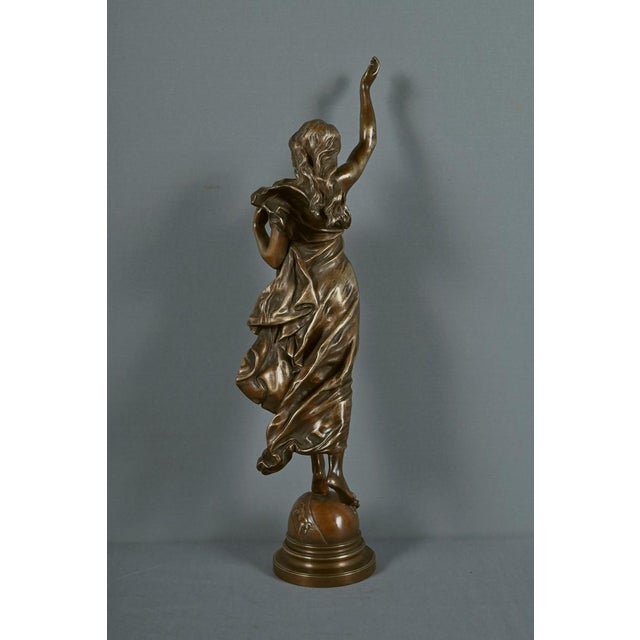 Gaudez, The Morning Star, Late 19th Century, Bronze For Sale - Image 15 of 18