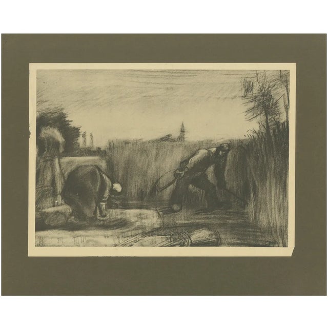After Vincent Van Gogh, The Harvesters, 1928, Portfolio Print For Sale