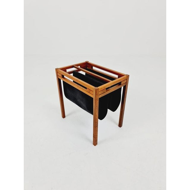 Mid-Century Modern Danish Walnut Magazine Rack by Salling Stolefabrik, 1960s For Sale - Image 10 of 10
