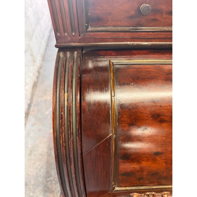 French Louis XVI Style Roll Top Desk For Sale - Image 13 of 18