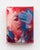 Rachel by Marc Scheff | Acrylic, pencil, layered resin portrait of a woman with a hand on her face For Sale