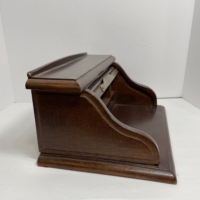 20th Century Wooden Roll Top Desk Organizer Chairish