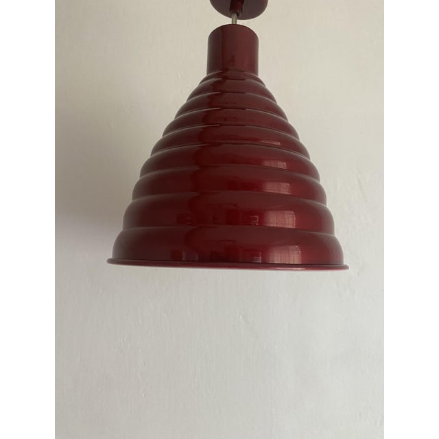 Vintage Industrial Pendant Light by Sijaj Hrastnik, Former Yugoslavia, 1970s For Sale - Image 11 of 13