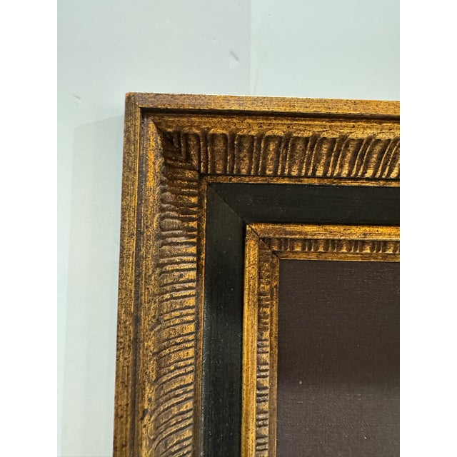 Textile Rino Pianetti Signed Original Oil Painting Musical Still Life Books Sheet Music Framed For Sale - Image 7 of 9
