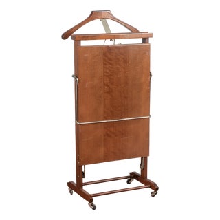 Vintage Electric Coat Stand with Trouser Press by Fratelli Reguitti, 1960 For Sale